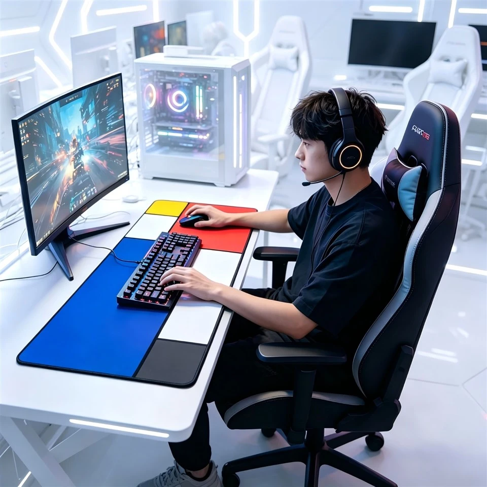 info-1-1 Office & Esports High-End Desk Mat high quality